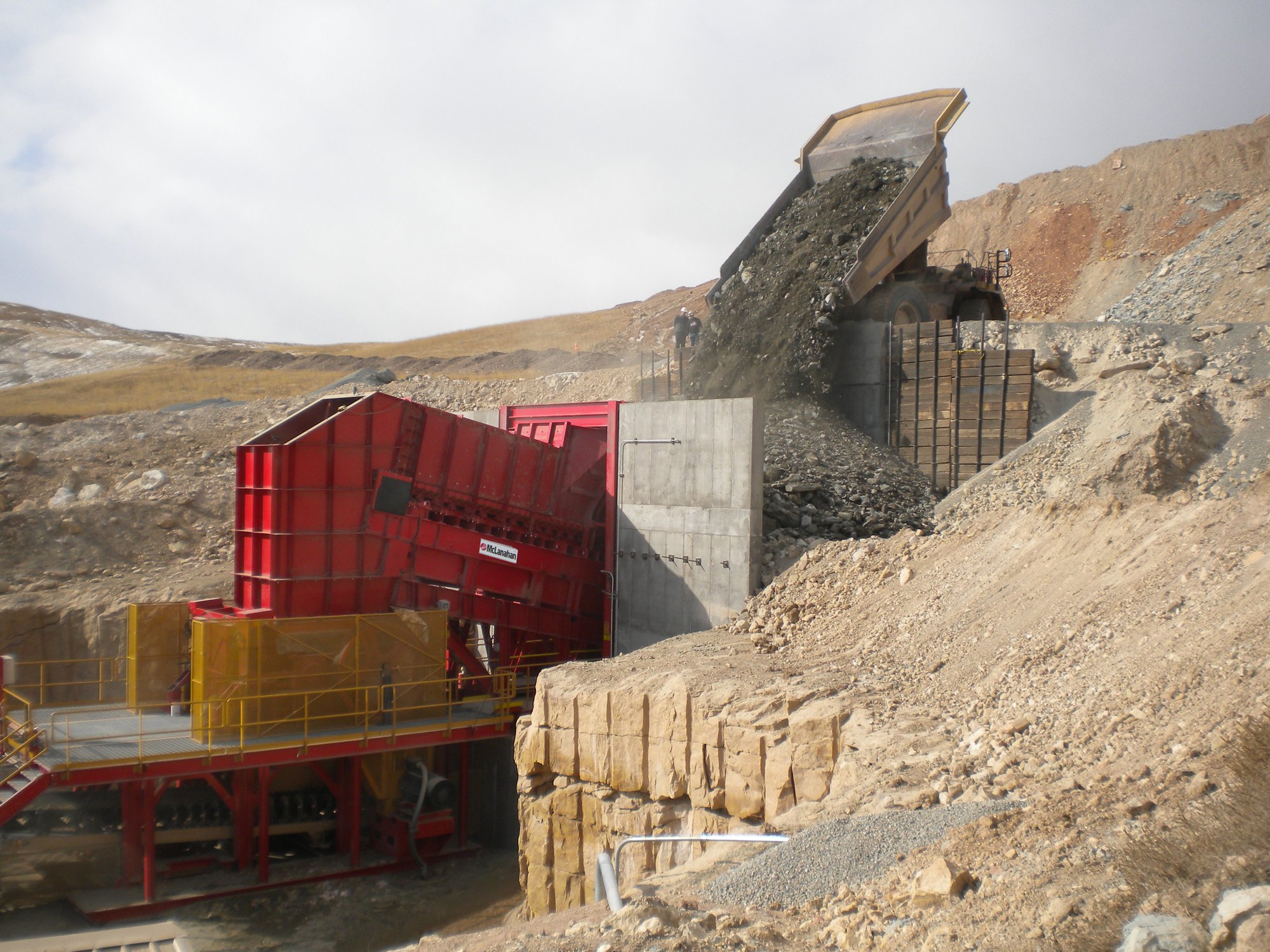 crushing station